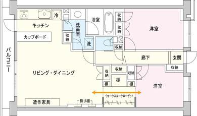 ペットと一緒に広さと明るさを楽しむ住まい。