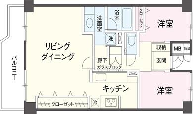 白を基調としたラグジュアリー空間