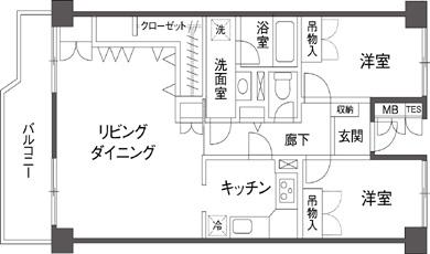 白を基調としたラグジュアリー空間