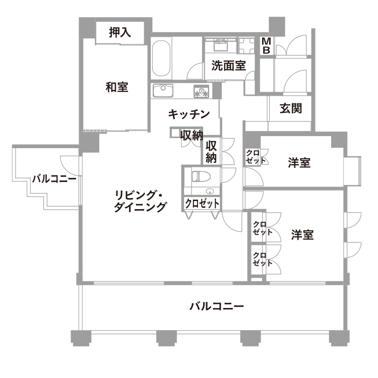 ホテルライクな大人の住まい