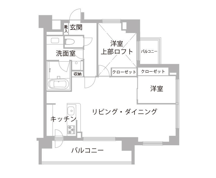 広がりを感じるモダンな邸宅
