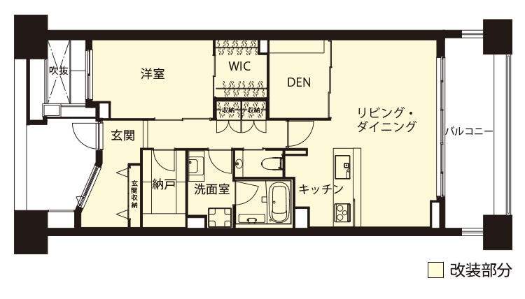 木漏れ日に癒される心地よい空間