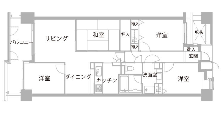 質感と色彩が映える住まい