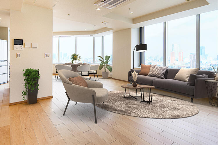 ナチュラルモダンなワンルーム