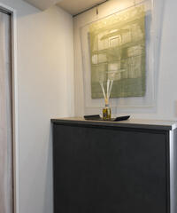 造作収納は色やサイズを丁寧に調整し、空間にしっくり収まる仕上がりに