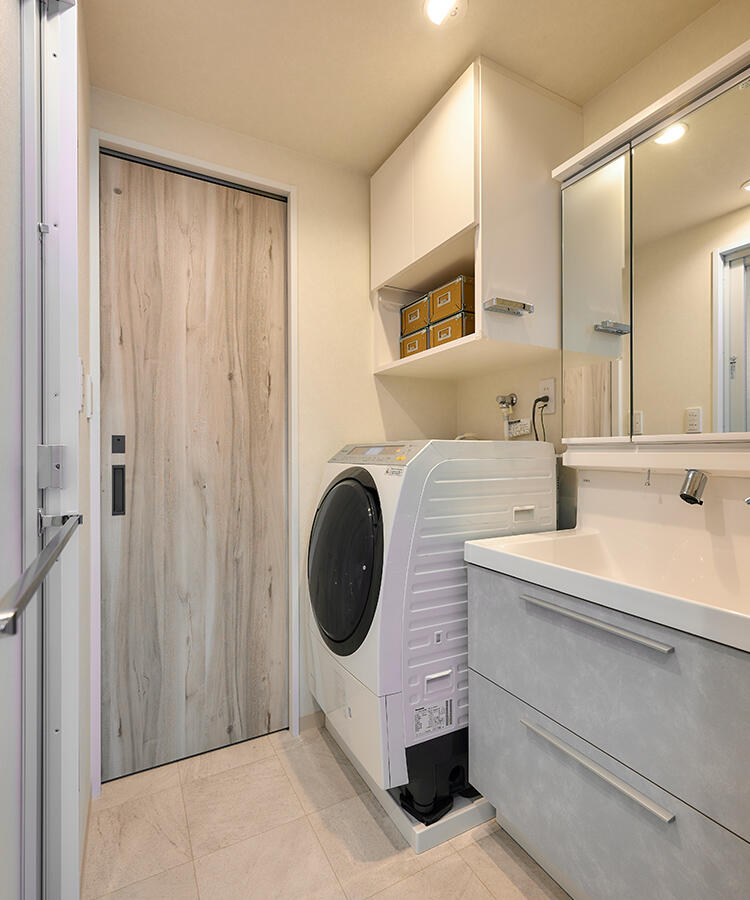 グレージュがつくる落ち着きのある住まい