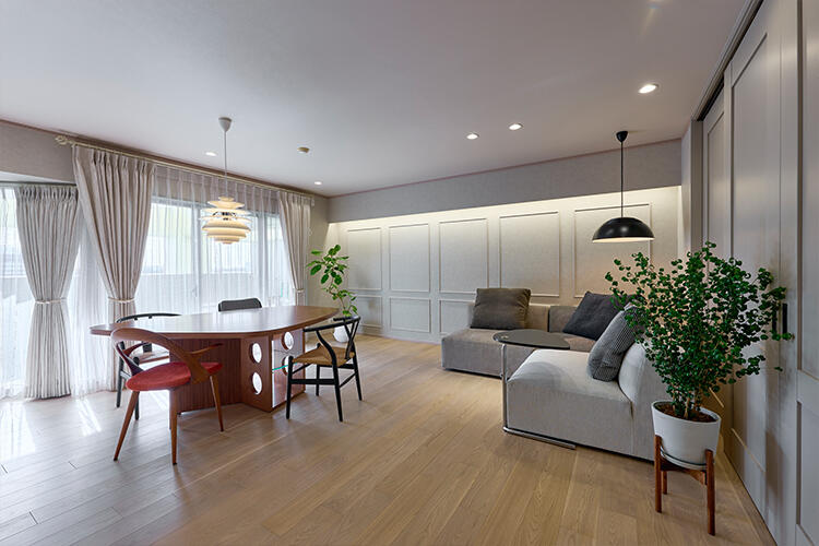 家族の気配がつながる暮らし