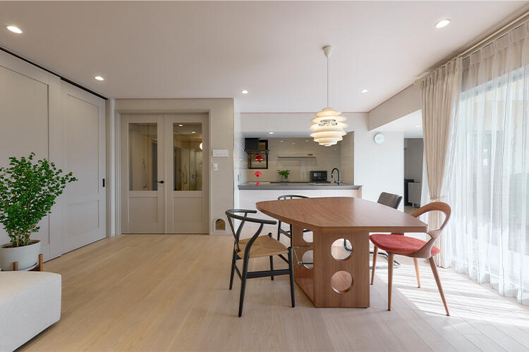 家族の気配がつながる暮らし