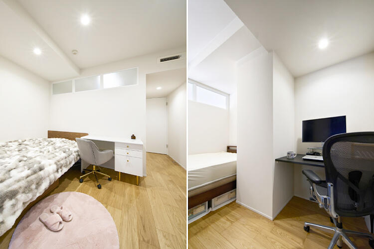 3LDKから4LDKへ。光と質感が調和する住まい