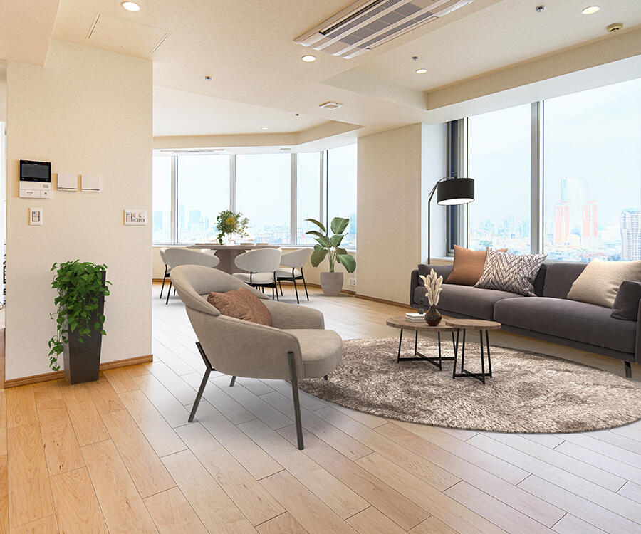 ナチュラルモダンなワンルーム