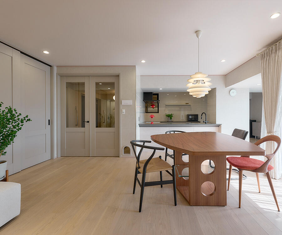 家族の気配がつながる暮らし